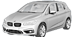 BMW F45 P03BD Fault Code